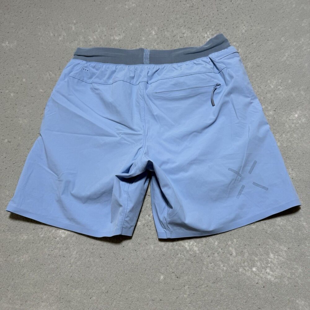 Ten Thousand The Interval Shorts Men’s Size Small Light Blue 7 in Inseam Lined